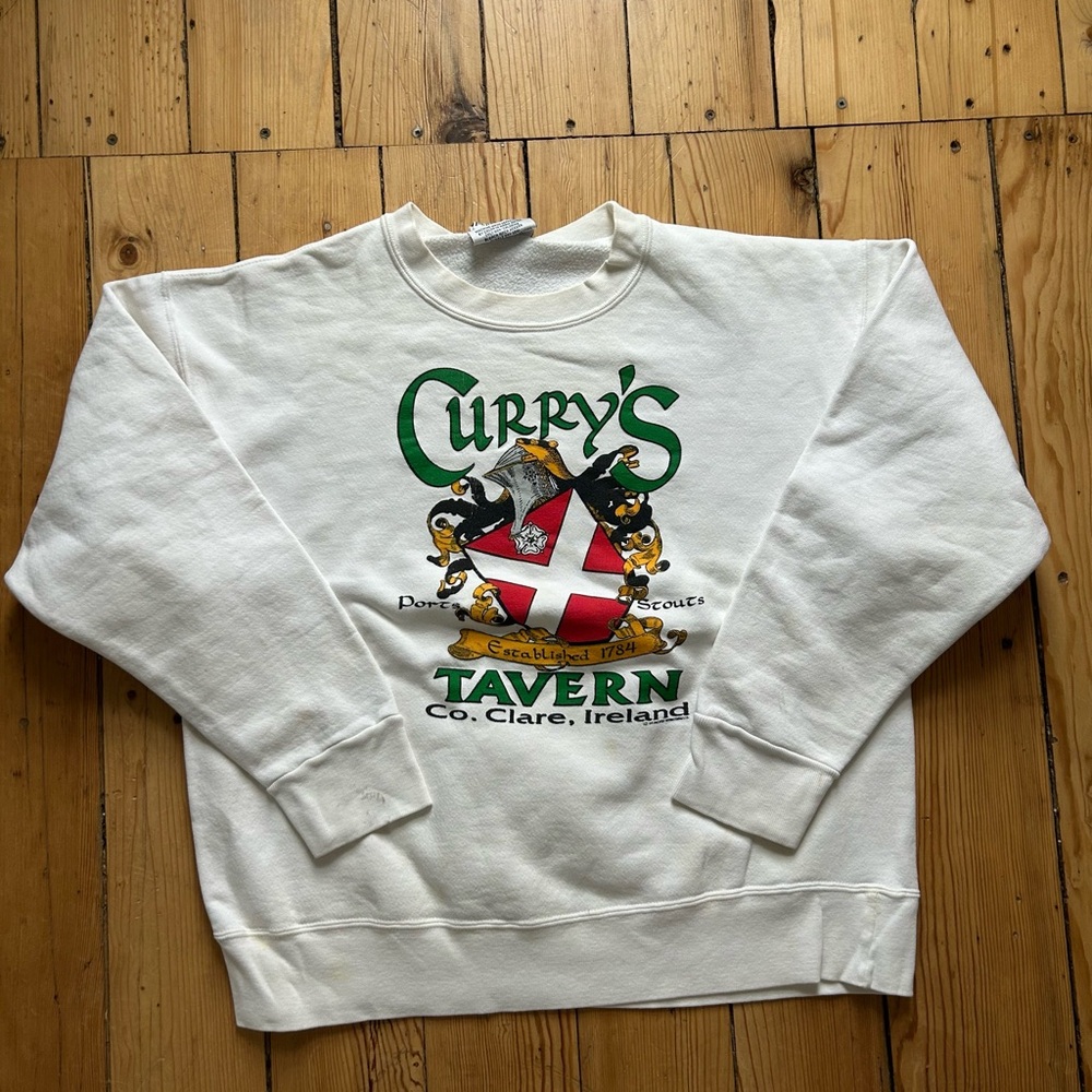 Vintage Irish Pub Graphic Sweater